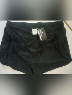 Black Women's Athletic/Swim Shorts